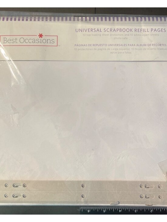Best Occasions Universal Scrapbook Refill Pages 12" X 12" MK12R - Picture 1 of 2